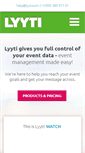 Mobile Screenshot of lyyti.com